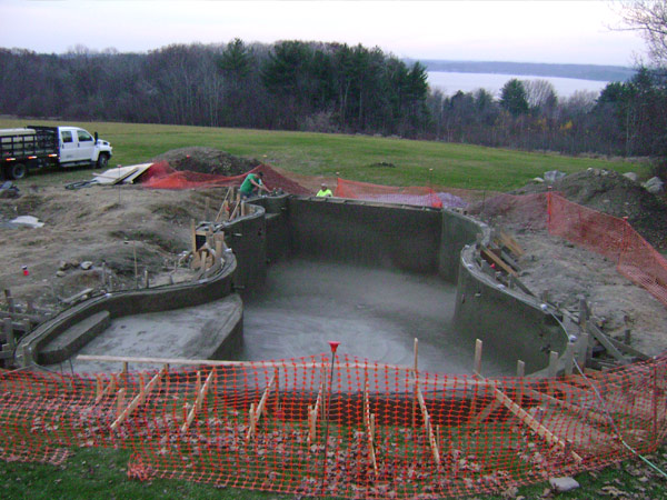 pool construction